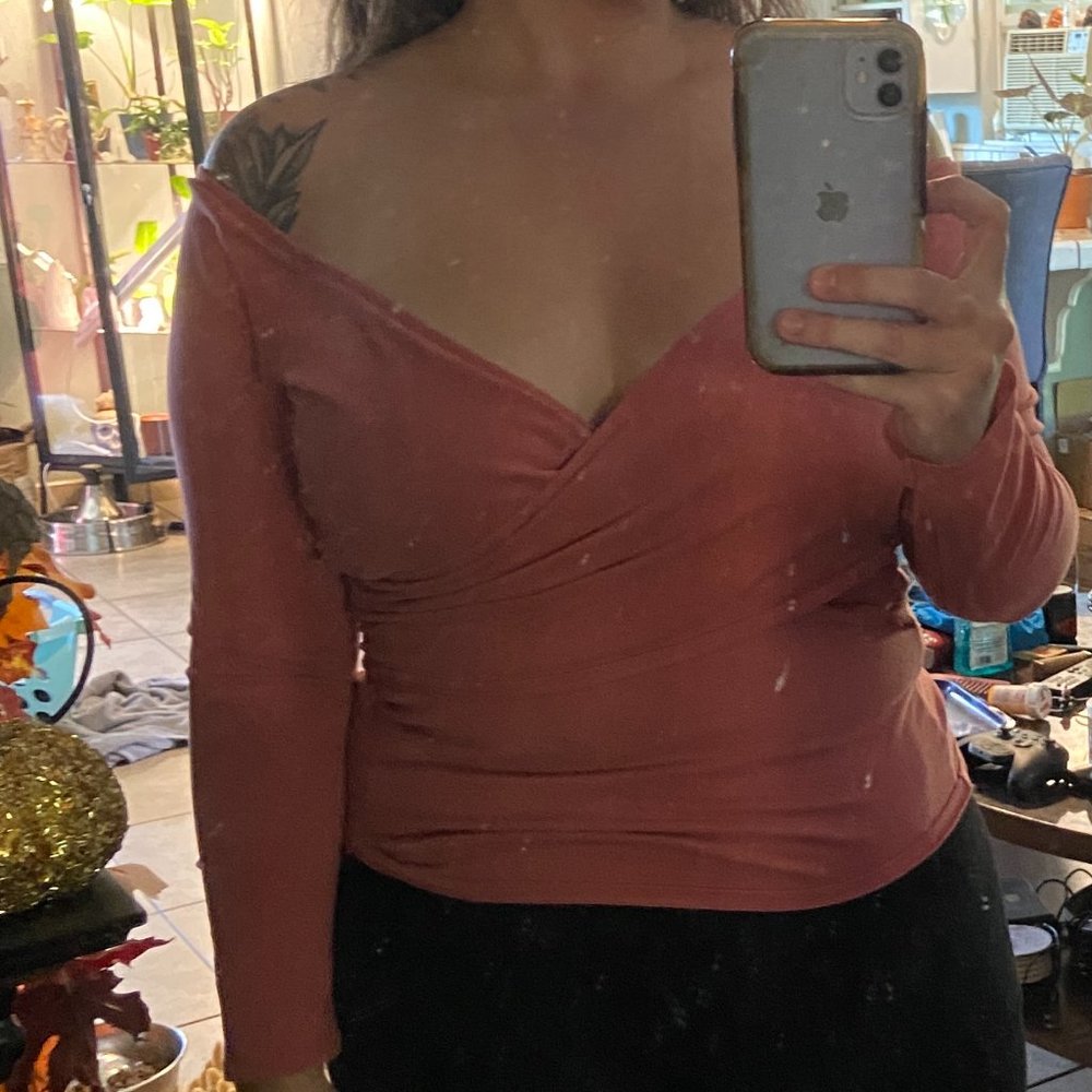 Express One Eleven XL Pink Cross Shirt